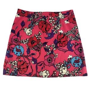 River Island Women's Foral Mini Skirt - UK Size 10